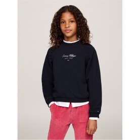 юношеска,блуза,детски,облекла,tommy,hilfiger,nyc,foil,sweatshirt,juniors,desert,sky,dw5