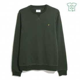 блуза,облекла,на,разпродажба,мъжки,блузи,farah,tim,crew,sweatshirt,forest,green