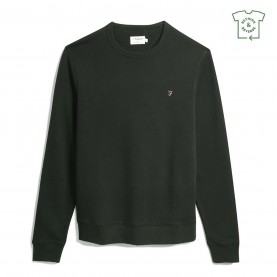 блуза,облекла,на,разпродажба,мъжки,блузи,farah,tim,crew,sweatshirt,evergreen
