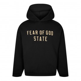Суичър FEAR OF GOD ESSENTIALS Fleece Hoodie - Black суичър,мъжки,ежедневни,облекла,мъжки,горнища,с,качулка,fear,of,god,essentials,fleece,hoodie,black