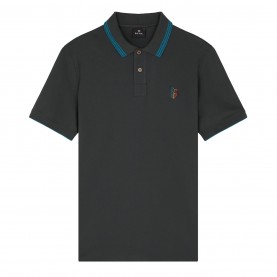 Блуза с яка PS Paul Smith Stripe Tipping Polo Shirt - Green 38D блуза,с,яка,облекла,на,разпродажба,мъжки,тениски,ps,paul,smith,stripe,tipping,polo,shirt,green,38d