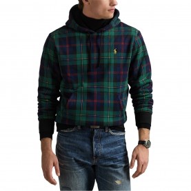 суичър,мъжки,ежедневни,облекла,мъжки,горнища,с,качулка,polo,ralph,lauren,tartan,hoodie,modern,tartan