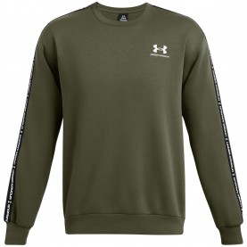 Поларена блуза Under Armour Mens Icon Fleece Taping Sweatshirt - Green поларена,блуза,мъжки,блузи,under,armour,men,s,icon,fleece,taping,sweatshirt,green