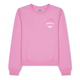 детска,блуза,детски,3/4,панталони,moschino,unisex,kids',heart,sweatshirt,pink,50243