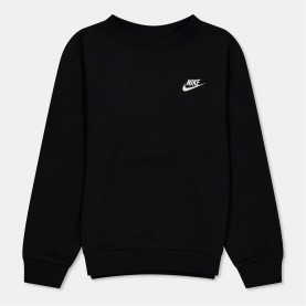 детска,поларена,блуза,разпродажба,nike,детски,блузи,детски,облекла,nike,sportswear,club,fleece,big,kids',sweatshirt,black