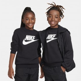детска,поларена,блуза,промоция,на,зимни,облекла,разпродажба,nike,детски,блузи,nike,sportswear,club,fleece,big,kids',sweatshirt,black,white