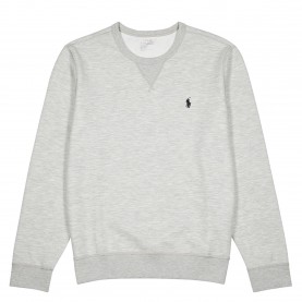 Блуза Polo Ralph Lauren Mens Embroidered Crew Sweatshirt - GREY блуза,мъжки,ежедневни,облекла,мъжки,горнища,с,качулка,polo,ralph,lauren,men,s,embroidered,crew,sweatshirt,grey