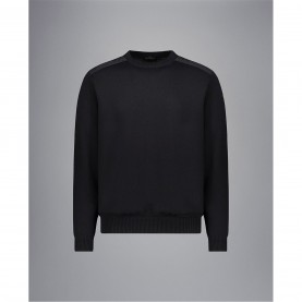 Блуза PAUL AND SHARK Crewneck Sweater - Black блуза,мъжки,ежедневни,облекла,мъжки,горнища,с,качулка,paul,and,shark,crewneck,sweater,black