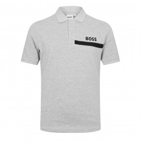 дрехи,за,училище,ученическо,облекло,детски,блузи,с,яка,boss,logo,polo,juniors,grey,a32
