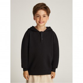 суичър,детски,облекла,calvin,klein,jeans,embro.,ck,logo,terry,hoodie,ck,black,beh