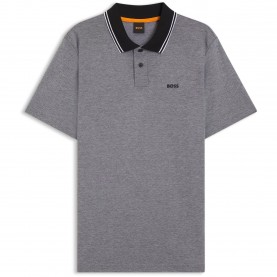 блуза,с,яка,мъжки,тениски,boss,men,s,peoxfordnew,short,sleeve,polo,shirt,black