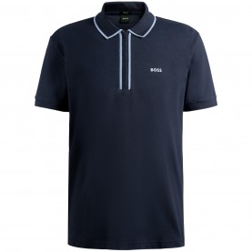 блуза,с,яка,облекла,на,разпродажба,мъжки,тениски,boss,philix,tape,polo,shirt,dark,blue