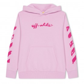 юношески,суичър,детски,облекла,off,white,script,hoodie,juniors,pink,fuchsia