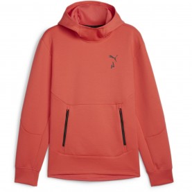 суичър,промоция,на,зимни,облекла,разпродажба,puma,мъжки,горнища,с,качулка,puma,logo,tech,hoody,sn99,active,red