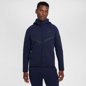 суичър,мъжки,горнища,с,качулка,nike,men,s,tech,fleece,zip,hoodie,obsidian,black