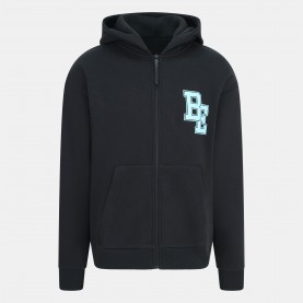 Суичър Blank Essentials Mens Collegiate Zip Through Hoodie - Black суичър,мъжки,горнища,с,качулка,blank,essentials,men,s,collegiate,zip,through,hoodie,black