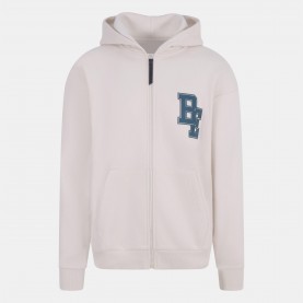 Суичър Blank Essentials Mens Collegiate Zip Through Hoodie - Bone суичър,мъжки,горнища,с,качулка,blank,essentials,men,s,collegiate,zip,through,hoodie,bone