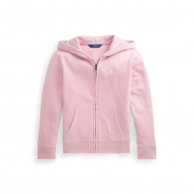 Суичър Polo Ralph Lauren Kids FZ Overhead Hoodie - Hint Of Pink суичър,polo,ralph,lauren,kids,fz,overhead,hoodie,hint,of,pink