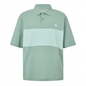 Блуза с яка Timberland Mens Colour Block Rugby Polo Shirt - Green Bay-Cameo блуза,с,яка,мъжки,тениски,timberland,men,s,colour,block,rugby,polo,shirt,green,bay,cameo