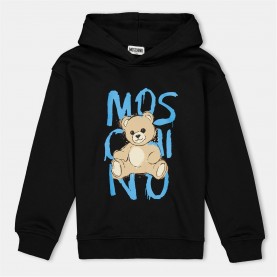 детски,суичър,детски,3/4,панталони,moschino,unisex,kids',spray,logo,hoodie,blk,blu,60100