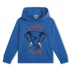 юношески,суичър,детски,3/4,панталони,kenzo,elephant,logo,hoodie,juniors,blue,878