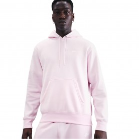 Мъжки суичър Nike Sportswear Club Fleece Pullover Hoodie Mens - Pink Foam мъжки,суичър,мъжки,горнища,с,качулка,nike,sportswear,club,fleece,pullover,hoodie,mens,pink,foam