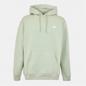 Мъжки суичър New Balance Fleece Hoody Mens - Sage Green мъжки,суичър,разпродажба,new,balance,мъжки,горнища,с,качулка,new,balance,balance,fleece,hoody,mens,sage,green