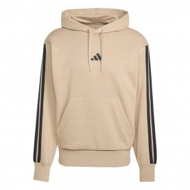 Мъжки суичър Adidas Essentials Fleece 3-Stripes Hoodie Mens - Sandstone мъжки,суичър,мъжки,горнища,с,качулка,adidas,essentials,fleece,3,stripes,hoodie,mens,sandstone