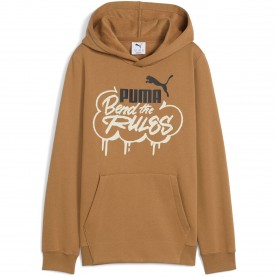 Детски суичър Puma Unisex Kids Mid90S Overhead Hoodie - Melted Caramel детски,суичър,детски,горнища,с,качулка,puma,unisex,kids,mid90s,overhead,hoodie,melted,caramel
