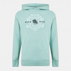 Суичър Born Rich Jairo Hoodie - Blue суичър,мъжки,горнища,с,качулка,born,rich,jairo,hoodie,blue