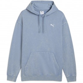 Суичър Puma Mens Elevated Relaxed Wash Overhead Hoodie - Cool Blue суичър,мъжки,горнища,с,качулка,puma,men,s,elevated,relaxed,wash,overhead,hoodie,cool,blue