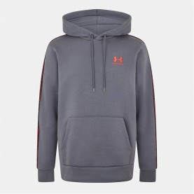 Мъжки суичър Under Armour Icon Fleece Taping Hoodie Mens - Castlerock/Red мъжки,суичър,разпродажба,under,armour,мъжки,горнища,с,качулка,under,armour,icon,fleece,taping,hoodie,mens,castlerock,red