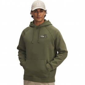 Under Armour UA Rival Flc Hbr LG Sn99 - Green мъжки,горнища,с,качулка,under,armour,ua,rival,flc,hbr,lg,sn99,green