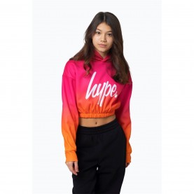 суичър,детски,горнища,с,качулка,детски,облекла,hype,fade,hoodie,jn99,orange