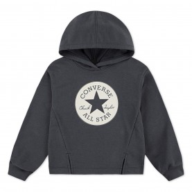 суичър,детски,горнища,с,качулка,детски,3/4,панталони,converse,kids',overhead,hoodie,dark,matter