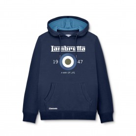 суичър,мъжки,горнища,с,качулка,lambretta,men,s,target,hoodie,navy