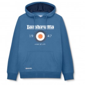 суичър,мъжки,горнища,с,качулка,lambretta,hoodie,dark,blue