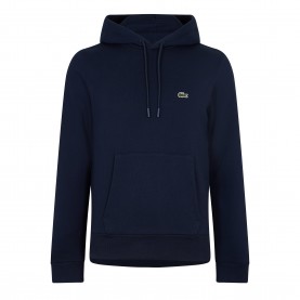 Суичър Lacoste Mens Basic Over-the-head Hoodie - Blue 57I суичър,мъжки,горнища,с,качулка,мъжки,ежедневни,облекла,lacoste,men,s,basic,over,the,head,hoodie,blue,57i