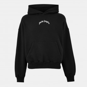 Суичър Palm Angels Mens Relaxed Fit Hoodie - Black суичър,мъжки,горнища,с,качулка,palm,angels,men,s,relaxed,fit,hoodie,black