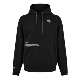 Суичър AAPE Moon Face Hoodie - Black BKX суичър,мъжки,горнища,с,качулка,aape,moon,face,hoodie,black,bkx