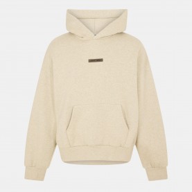 Суичър Fear Of God Essentials Classic Fleece Hoodie - Heather Stone суичър,мъжки,горнища,с,качулка,fear,of,god,essentials,classic,fleece,hoodie,heather,stone