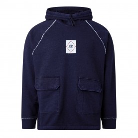 Суичър CP COMPANY C.P Company Indigo Hoodie - Denim D08 суичър,мъжки,ежедневни,облекла,мъжки,горнища,с,качулка,cp,company,c.p,company,indigo,hoodie,denim,d08