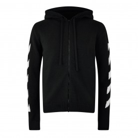 суичър,облекла,на,разпродажба,мъжки,ежедневни,облекла,мъжки,горнища,с,качулка,off,white,men's,zip,hoodie,black,white