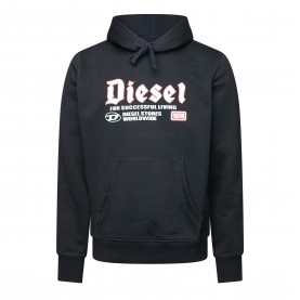 Суичър Diesel Mens Over The Head Hoodie - Black Black B суичър,мъжки,горнища,с,качулка,мъжки,ежедневни,облекла,diesel,men,s,over,the,head,hoodie,black,black,b