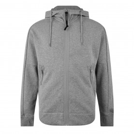 Суичър CP COMPANY Men's Goggle Full-Zip Hoodie - Grey Marl суичър,облекла,на,разпродажба,мъжки,ежедневни,облекла,мъжки,горнища,с,качулка,cp,company,men's,goggle,full,zip,hoodie,grey,marl