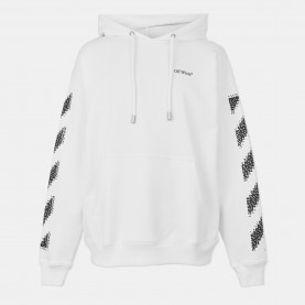 Суичър Off White Mens Skate Pull Over Hoodie - White-Black суичър,мъжки,ежедневни,облекла,мъжки,горнища,с,качулка,off,white,men,s,skate,pull,over,hoodie,white,black