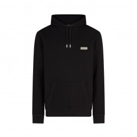 суичър,мъжки,ежедневни,облекла,мъжки,горнища,с,качулка,mallet,men's,plaque,pullover,hoodie,black,organic
