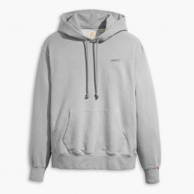 Суичър Levis The Authentic Hoodie Light Gra - Light Gray суичър,мъжки,горнища,с,качулка,мъжки,ежедневни,облекла,levis,the,authentic,hoodie,light,gra,light,gray