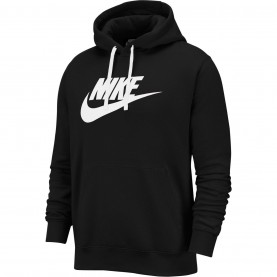 суичър,мъжки,горнища,с,качулка,nike,sportswear,club,fleece,men's,graphic,pullover,hoodie,black,white