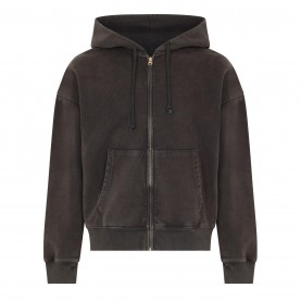 Суичър Levis Hayes Boxy FZ Hoodie - Black суичър,мъжки,горнища,с,качулка,levis,hayes,boxy,fz,hoodie,black